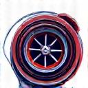 Turbocharger turbine icon